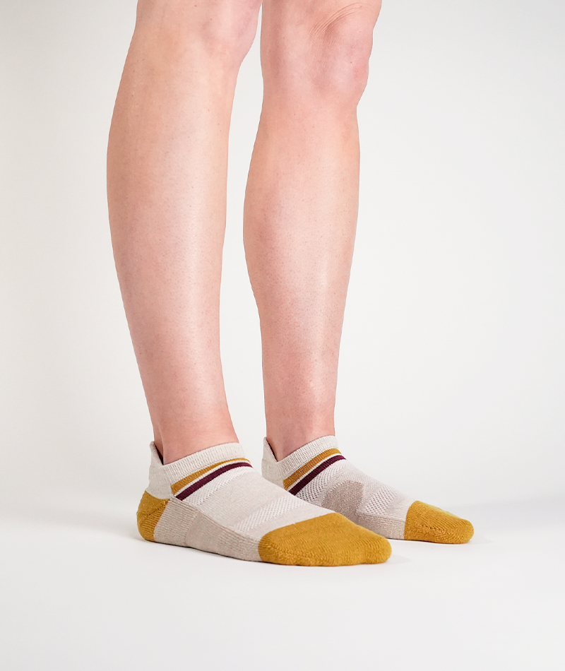 Merino Ankle Socks Sand