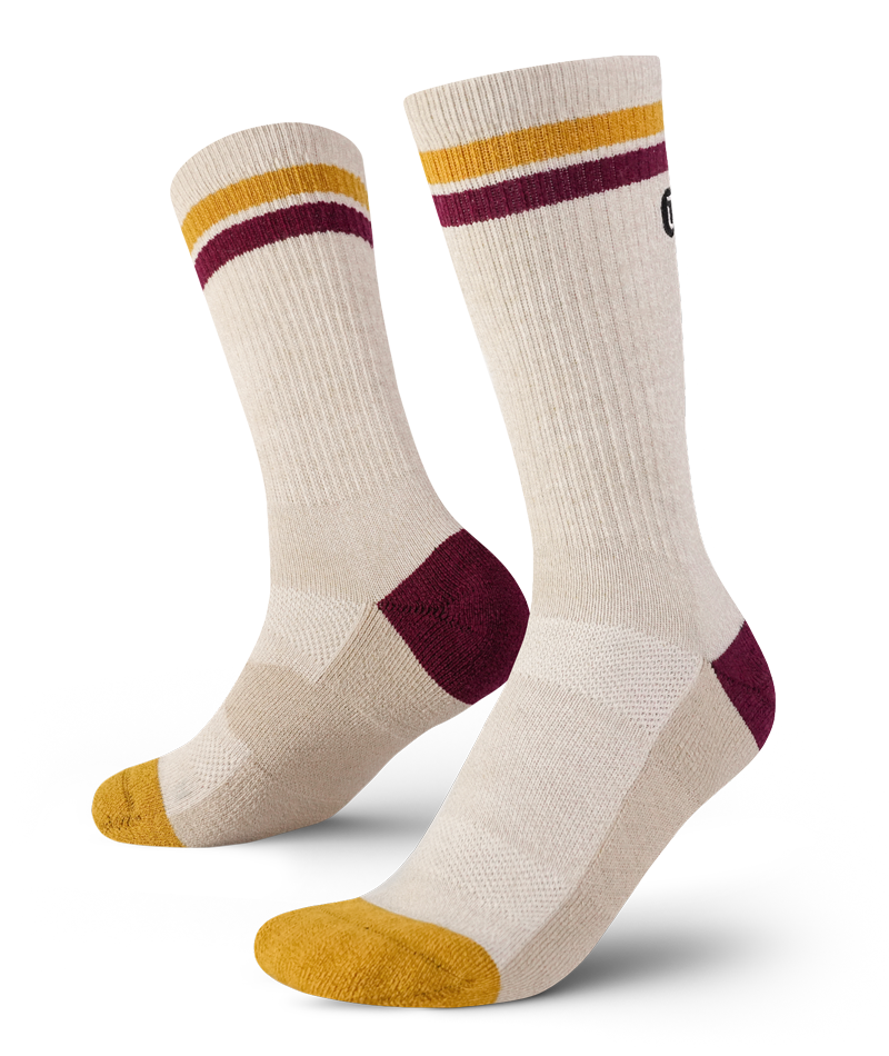 Merino Crew Socks Sand