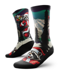 Santa's Little Bandit Athletic Crew Socks