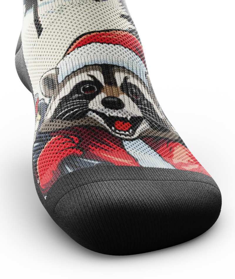 Santa's Little Bandit Athletic Crew Socks
