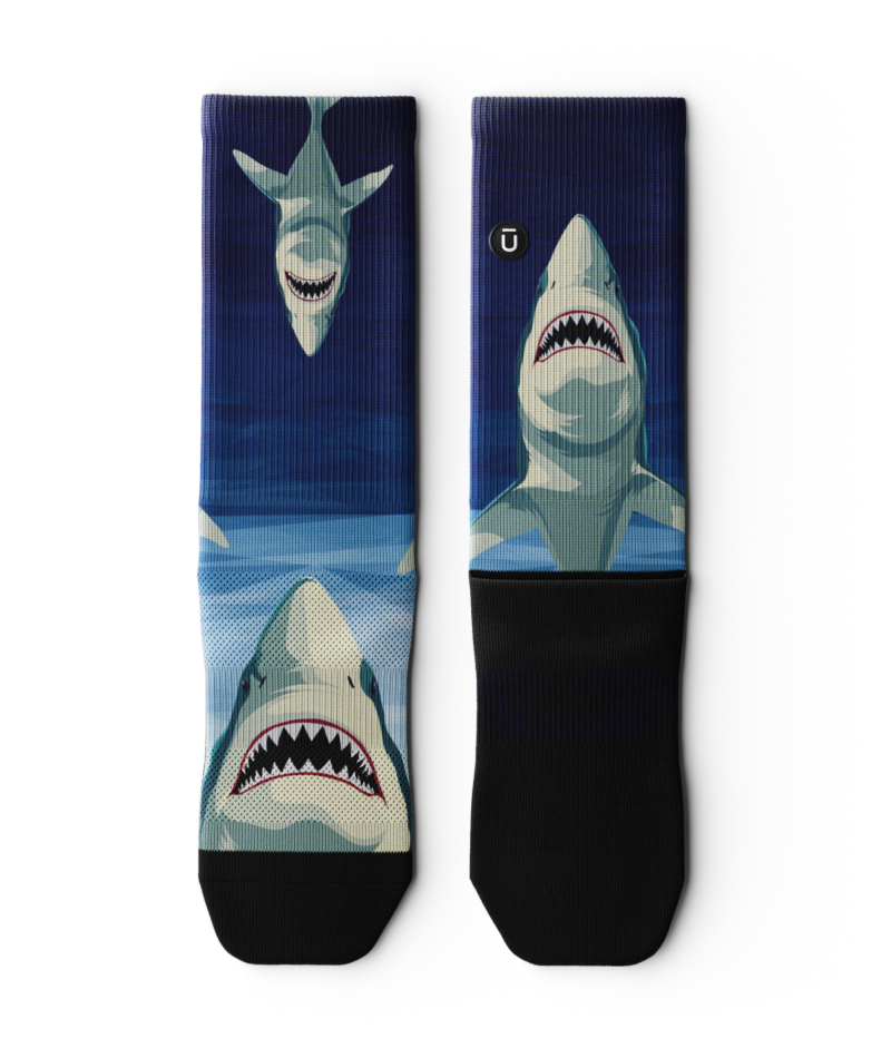 Shark Attack Crew Socks