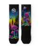 Shiitake Shenanigans Athletic Crew Socks
