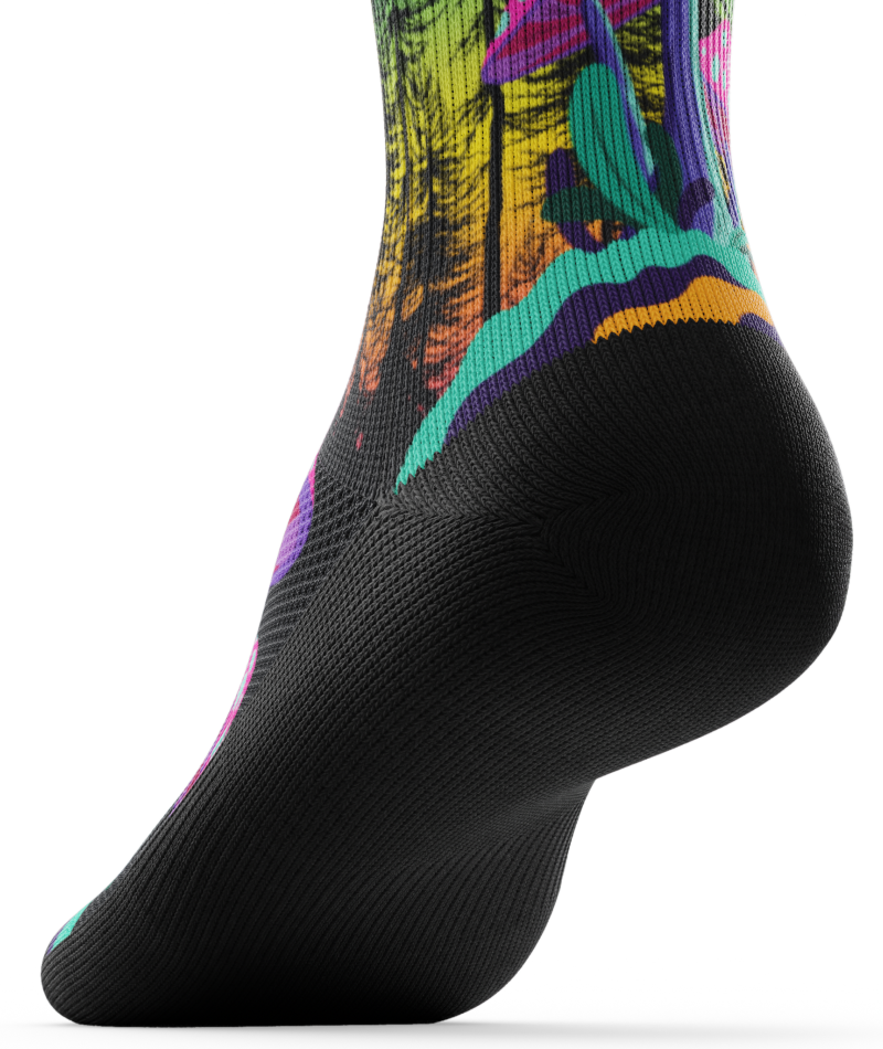 Shiitake Shenanigans Athletic Crew Socks