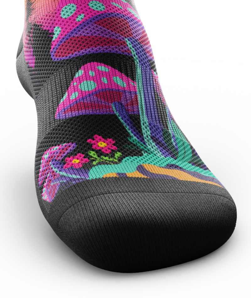 Shiitake Shenanigans Athletic Crew Socks