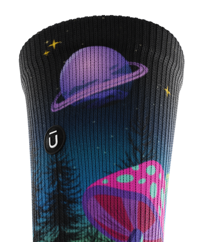 Shiitake Shenanigans Athletic Crew Socks