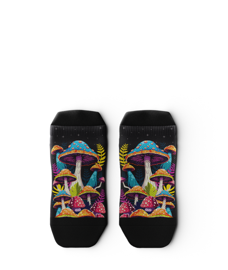 Shroomscape Ankle Socks