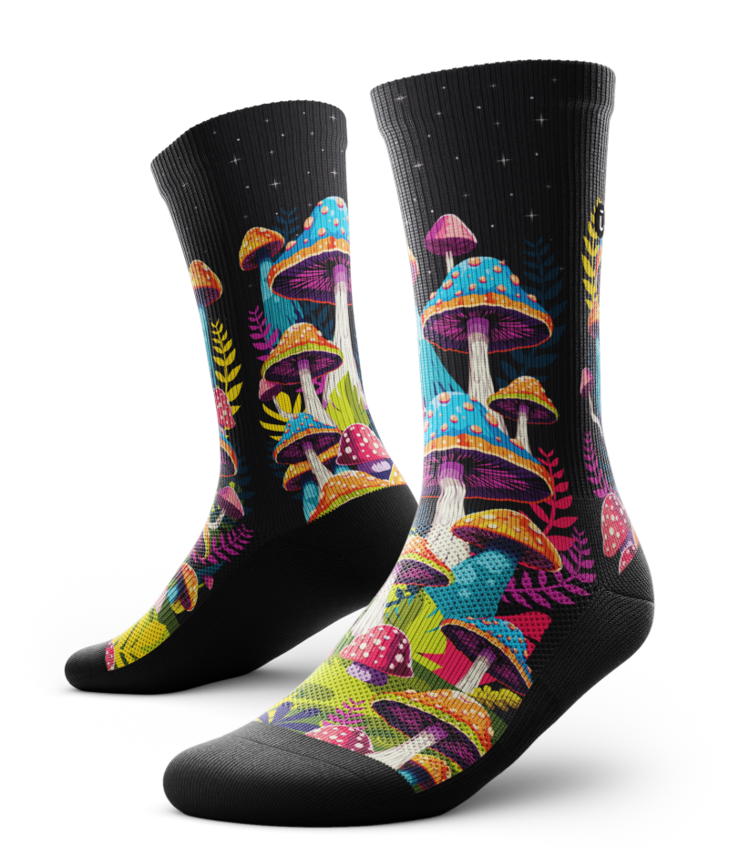 Shroomscape Crew Socks