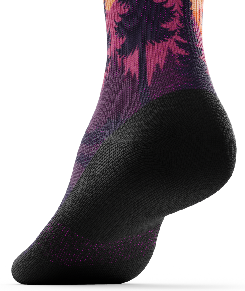 Ski's The Limit Athletic Crew Socks