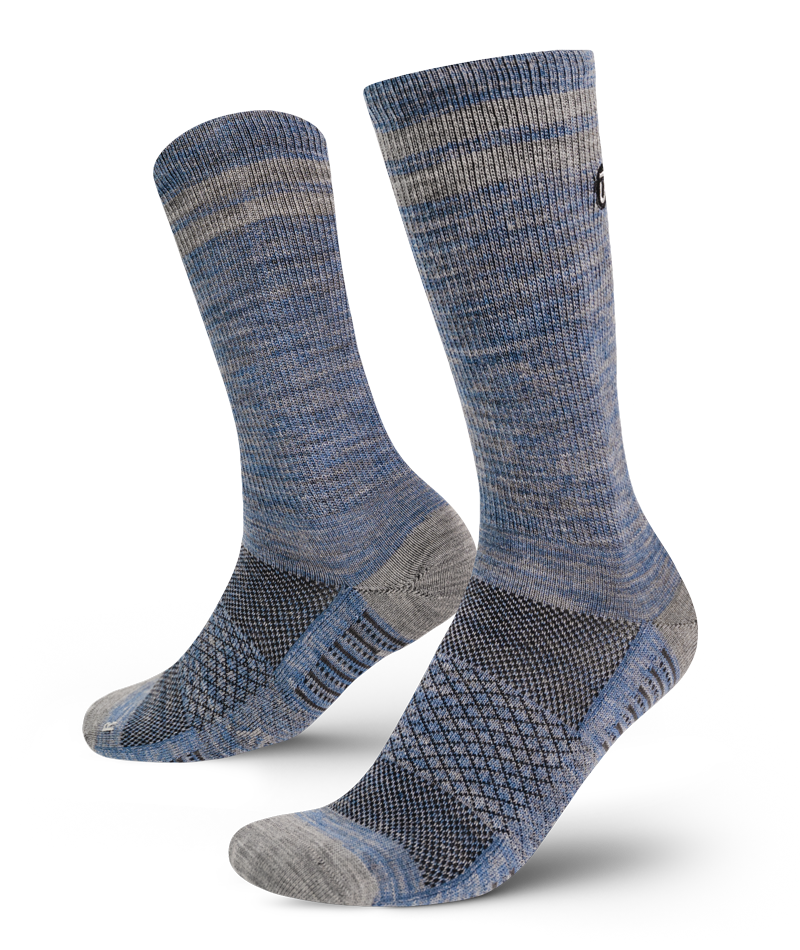 Sky Merino Wool Lite Crew Socks