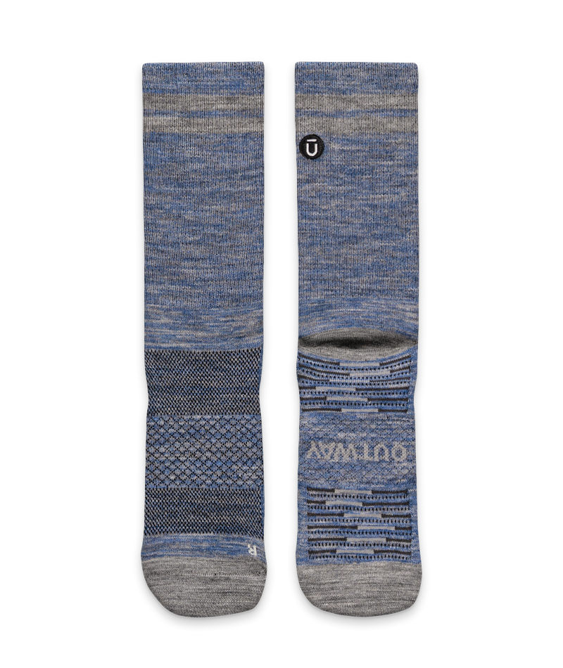 Sky Merino Wool Lite Crew Socks