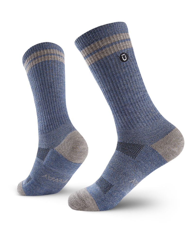Sky Merino Wool Lite Crew Socks