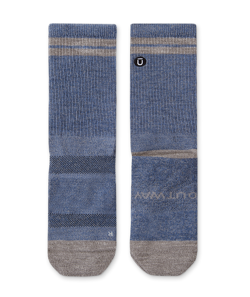 Sky Merino Wool Lite Crew Socks