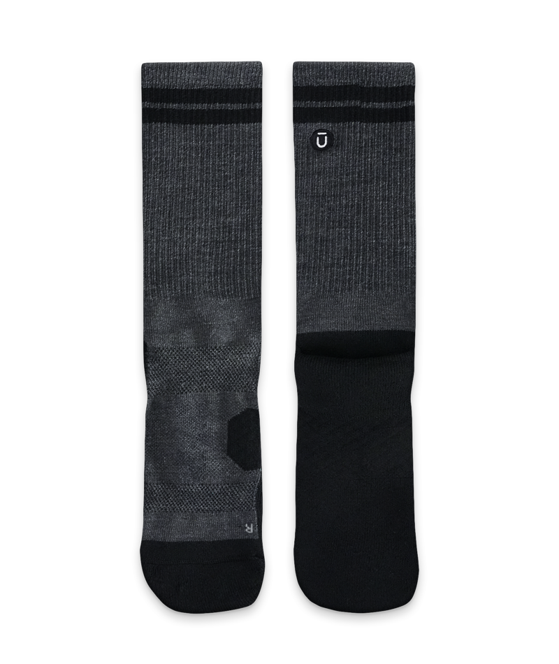 Merino Crew Socks Smoke