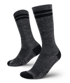Smoke Merino Wool Lite Crew Socks