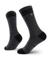 Smoke Merino Wool Lite Crew Socks