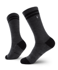 Chaussettes légères ras du cou en laine mérinos Smoke