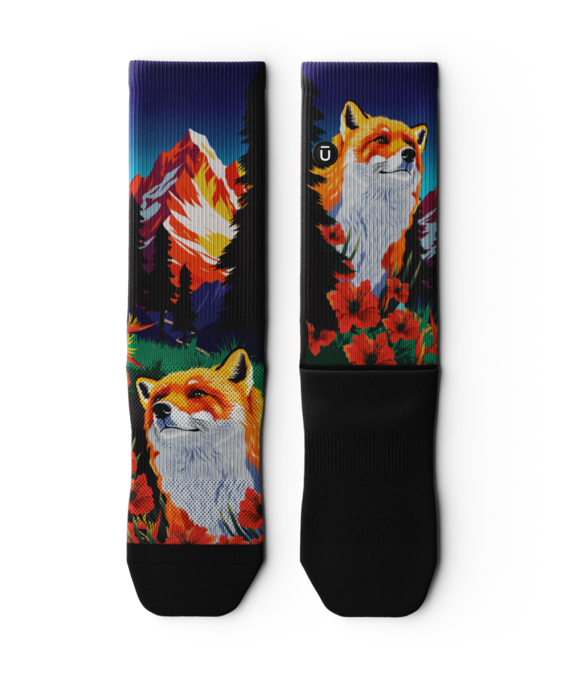 Spirit Fox Crew Socks