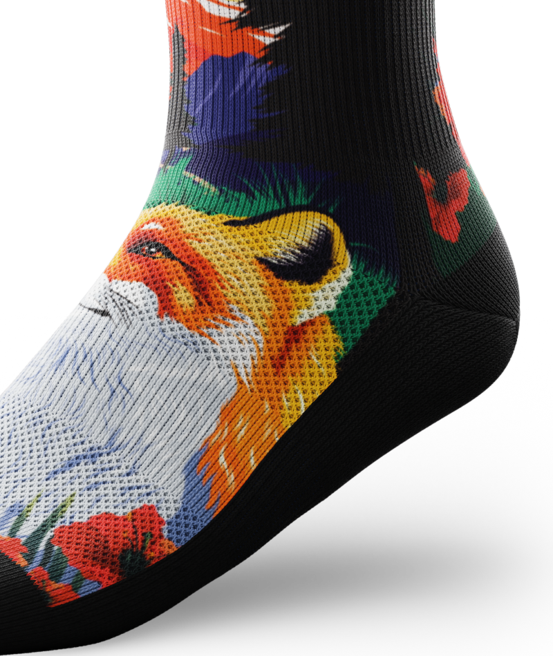 Spirit Fox Athletic Crew Socks