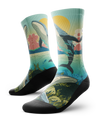 Splashtacular Athletic Crew Socks
