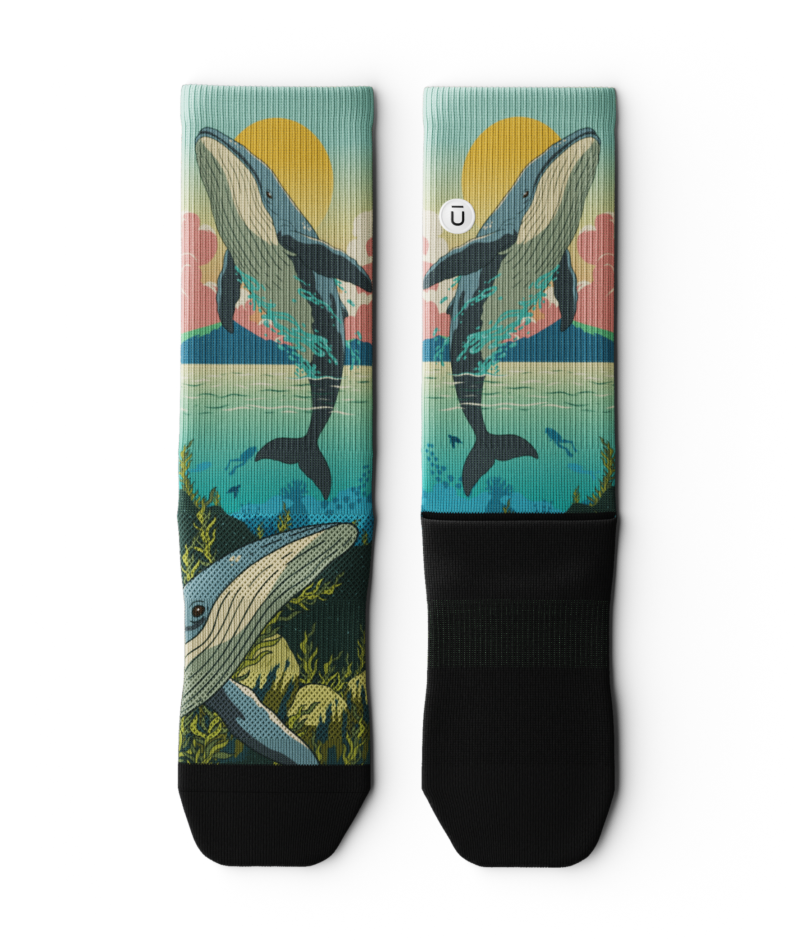 Splashtacular Athletic Crew Socks
