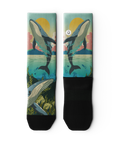 Splashtacular Athletic Crew Socks