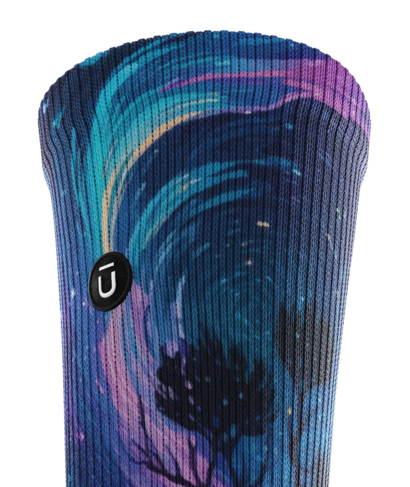 Star Gazer Athletic Crew Socks