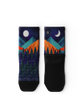 Starry Night Quarter Socks