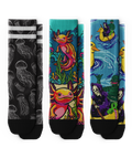 Strange Waters Athletic Crew Socks 3-Pack