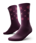 Sugar Plum Athletic Crew Socks