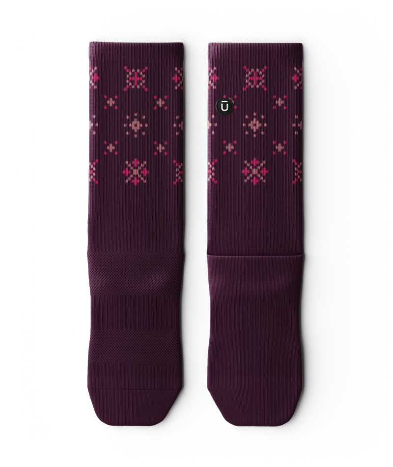 Holiday Sweater Athletic Crew Socks 3-Pack
