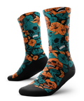 Summer Skeletor Athletic Crew Socks