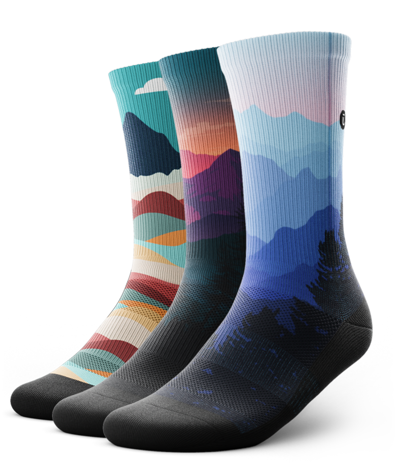 Summit Athletic Crew Socks 3-Pack