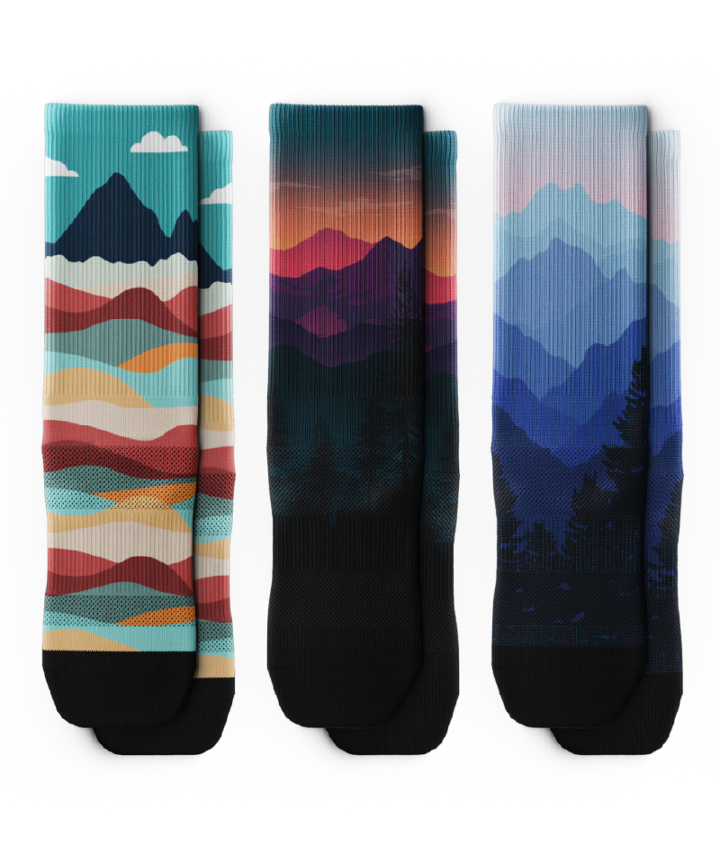 Summit Athletic Crew Socks 3-Pack