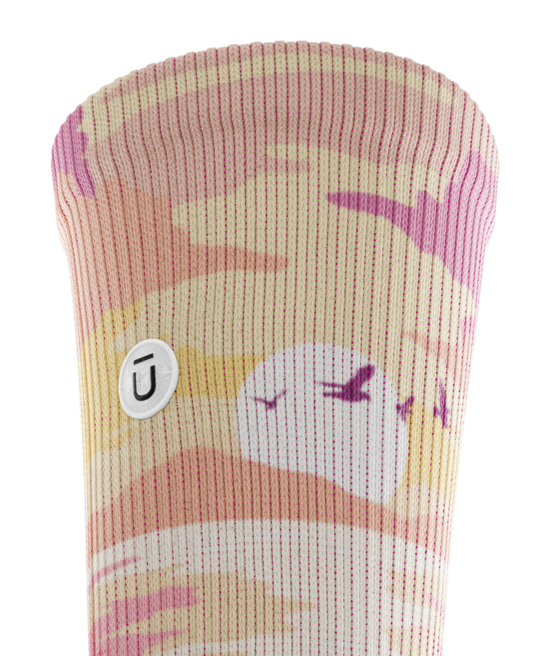 Chaussettes de sport ras du cou Sunkissed Waves
