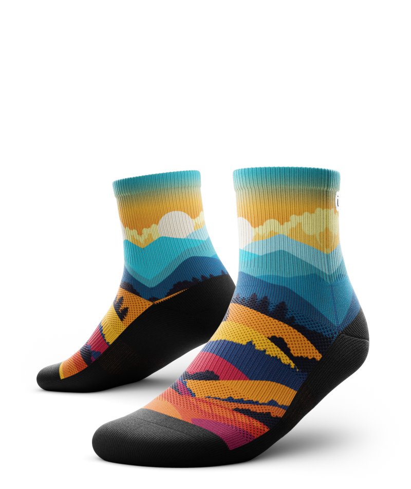 Sun Valley Athletic Quarter Socks