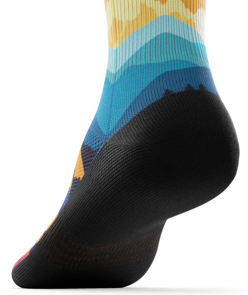 Sun Valley Athletic Quarter Socks