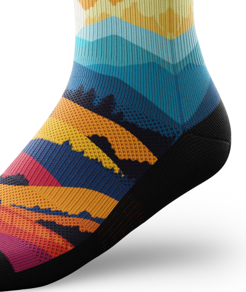 Sun Valley Athletic Quarter Socks