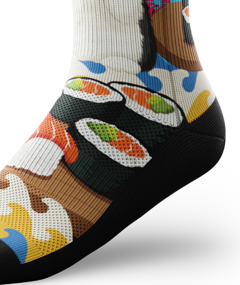 Sushi Purrfection Crew Socks