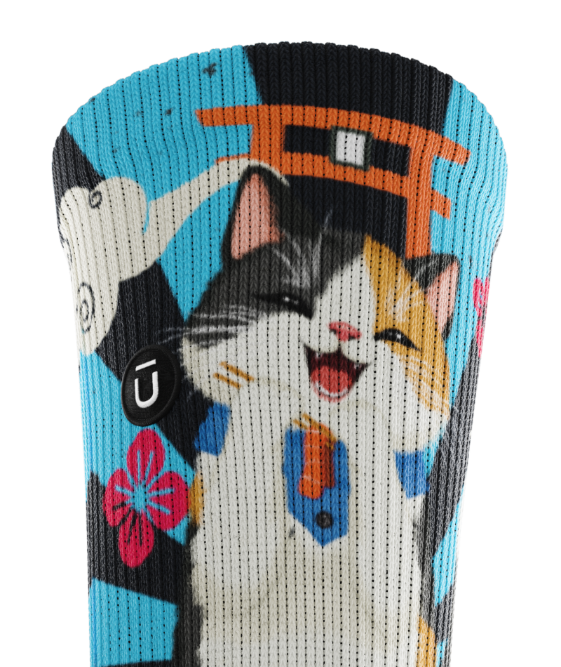 Sushi Purrfection Crew Socks
