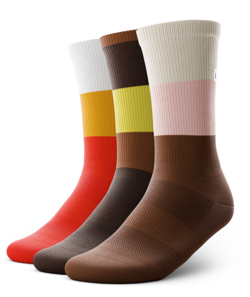 Sweet Treats Athletic Crew Socks 3-Pack
