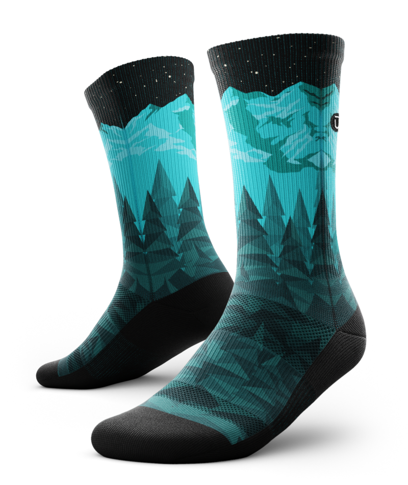 Take A Hike Athletic Crew Socks