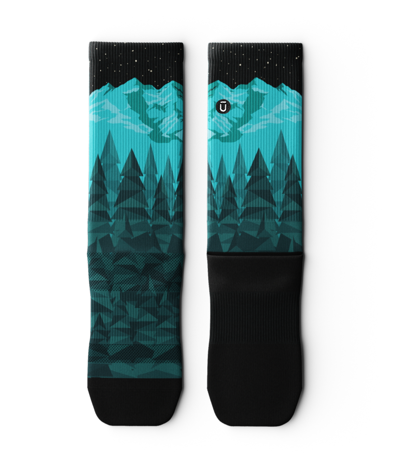 Take A Hike Crew Socks