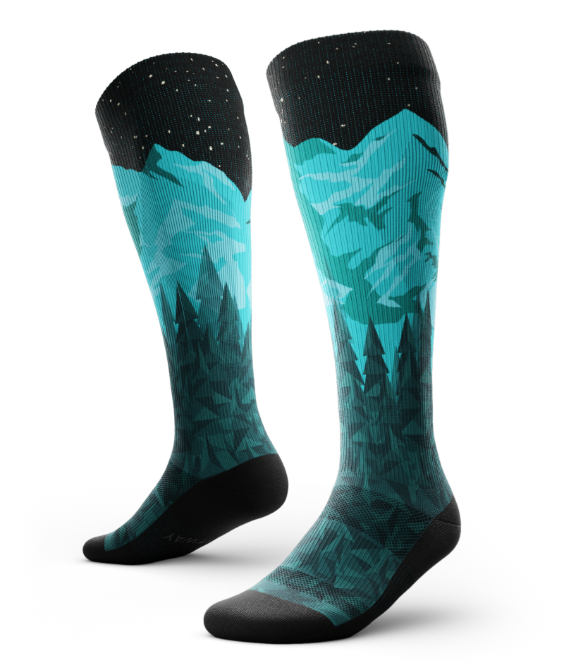 Chaussettes de compression athlétiques montantes Take A Hike