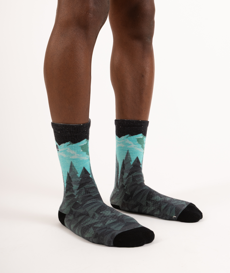 Chaussettes ras du cou légères en laine mérinos Take A Hike