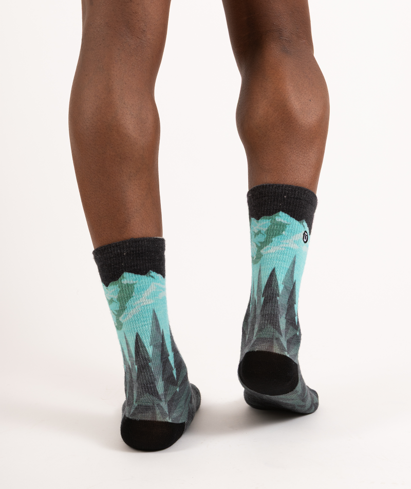 Chaussettes ras du cou légères en laine mérinos Take A Hike