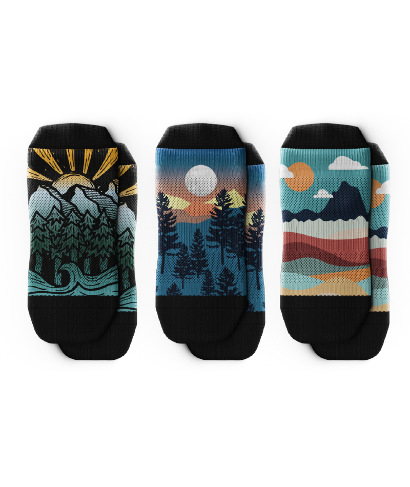 Terra Athletic Athletic Ankle Socks 3-Pack