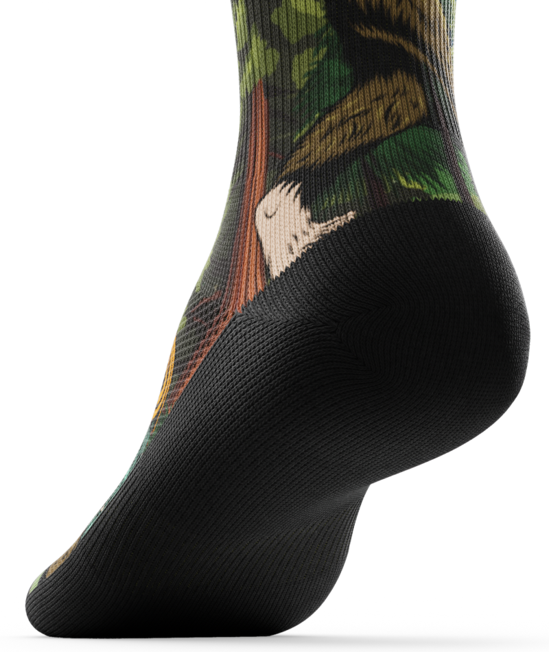 The Big Trek Athletic Crew Socks