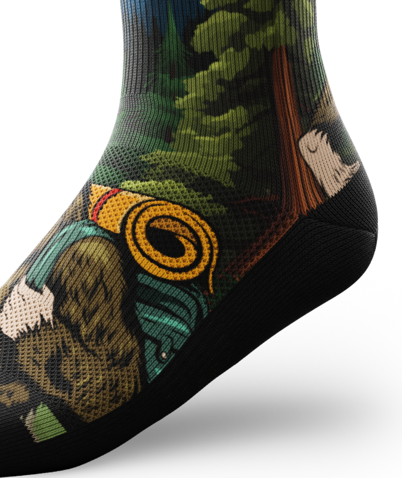 The Big Trek Athletic Crew Socks