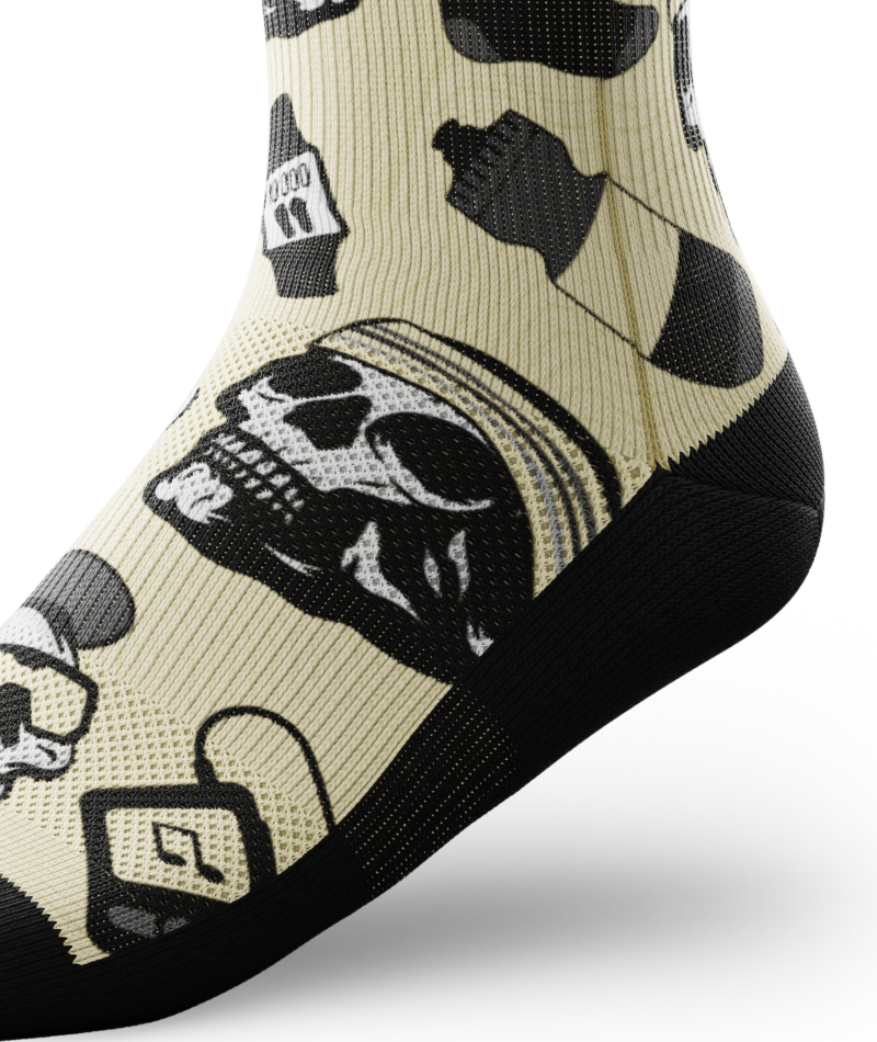 The Daily Grind Athletic Crew Socks