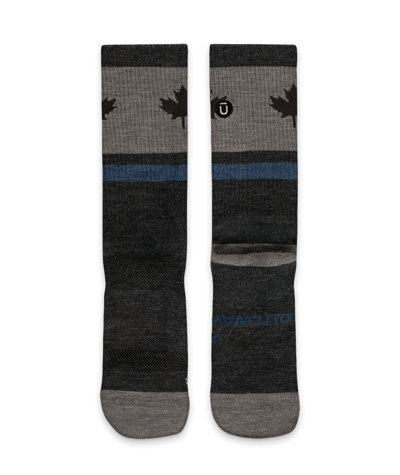 The North Merino Wool Midweight Crew Socks